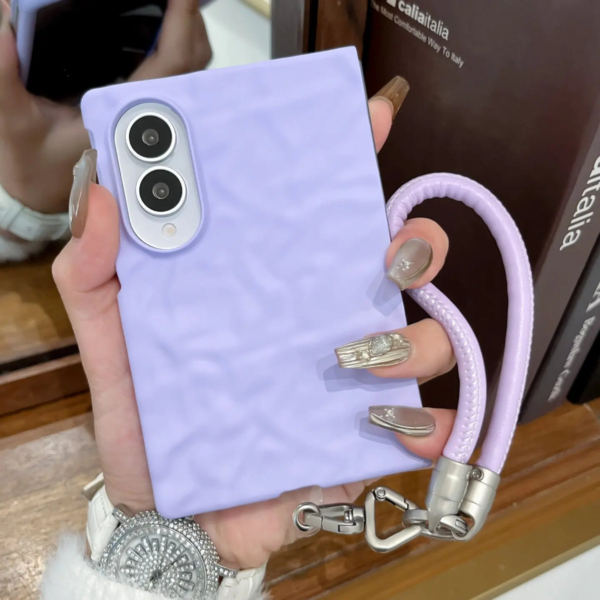 Samsung Galaxy Z Fold Case- Matte Anti-Slip Protective Cover