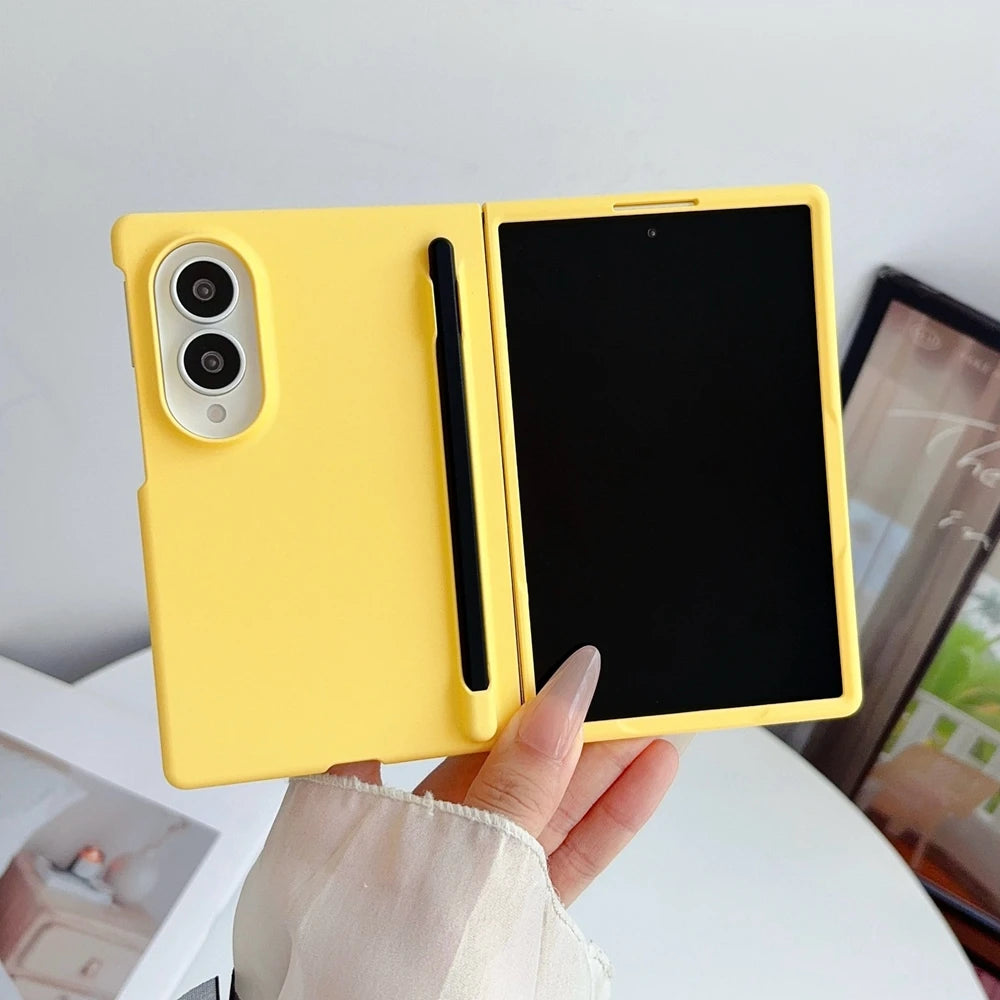 Slim Matte Case with Stylus Pen for Samsung Galaxy Z Fold *