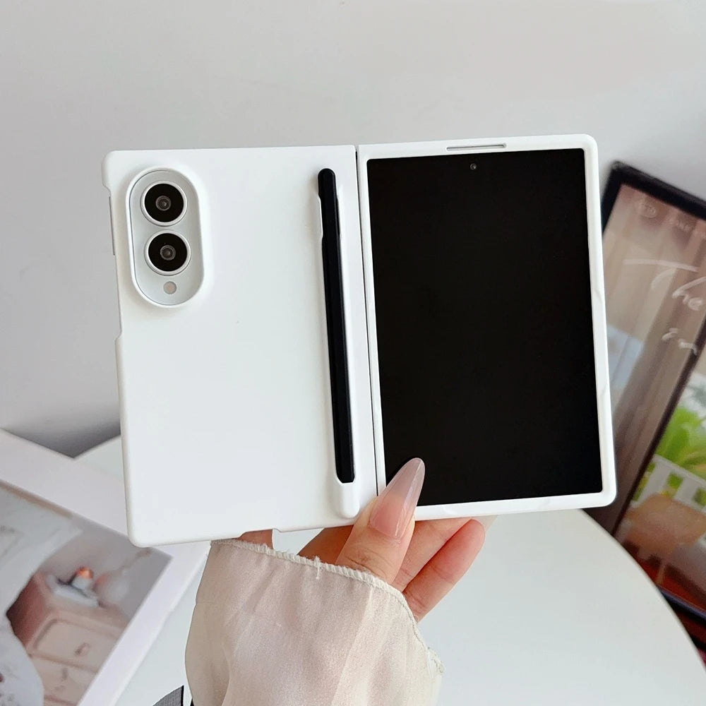 Slim Matte Case with Stylus Pen for Samsung Galaxy Z Fold *