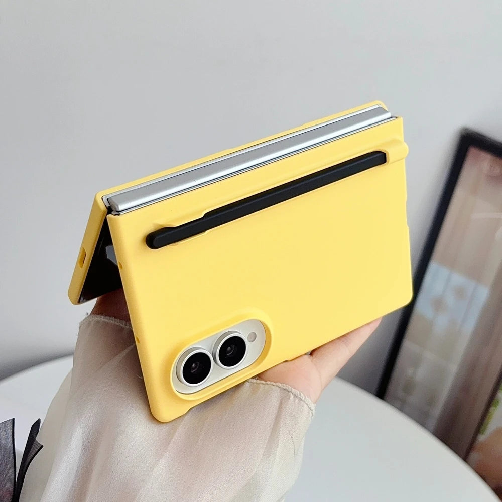 Slim Matte Case with Stylus Pen for Samsung Galaxy Z Fold *