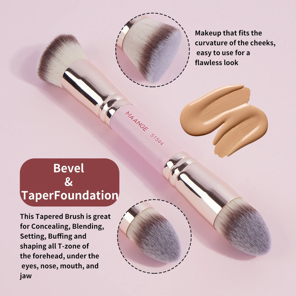 MAANGE 4-Piece Essential Makeup Brush Set