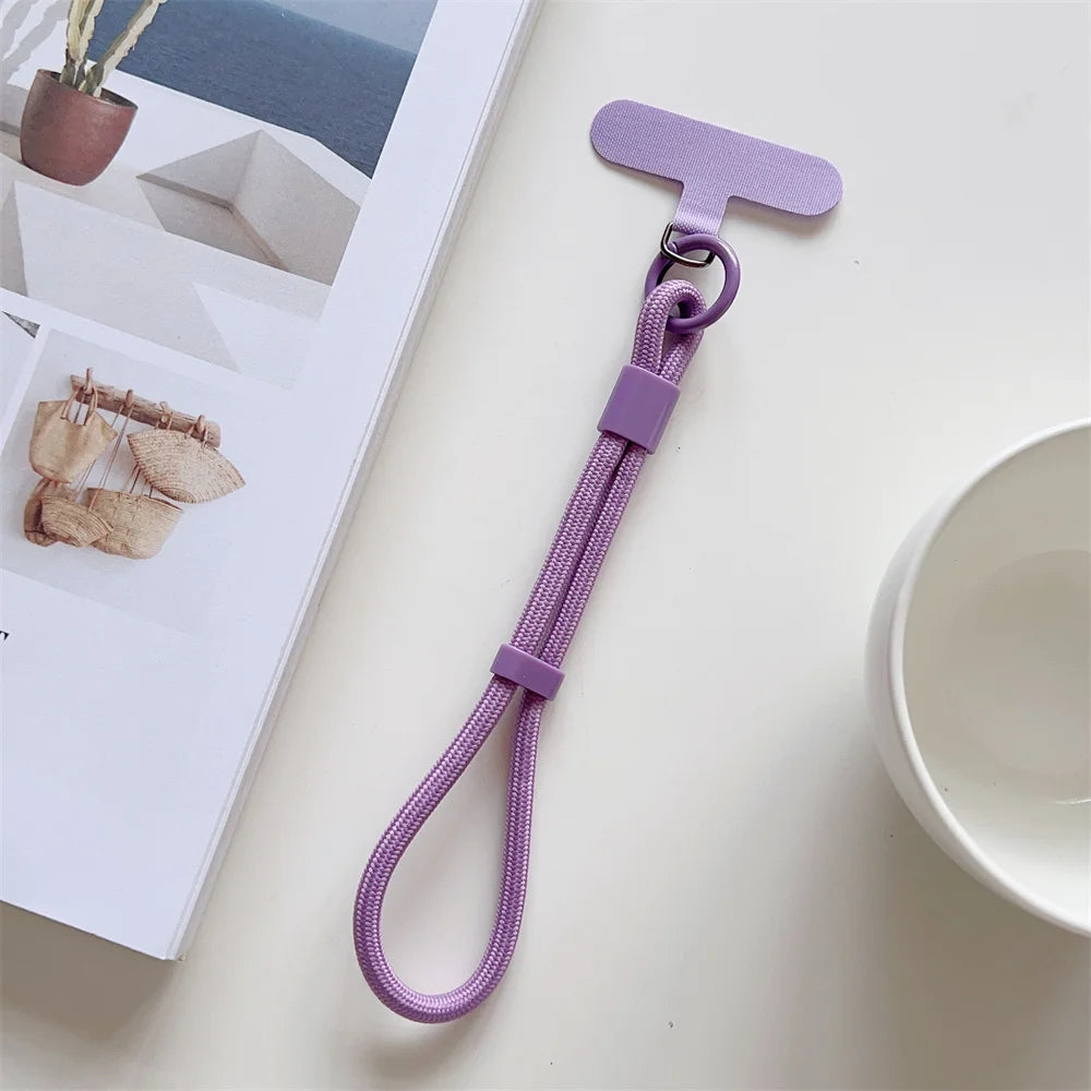 Adjustable Colorful Wrist Strap Lanyard for Phone Cases