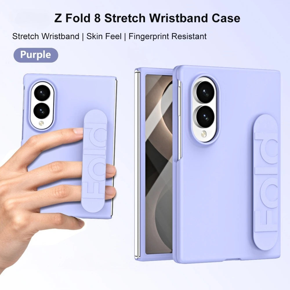Luxury Matte Wristband Case for Samsung Galaxy Z Fold