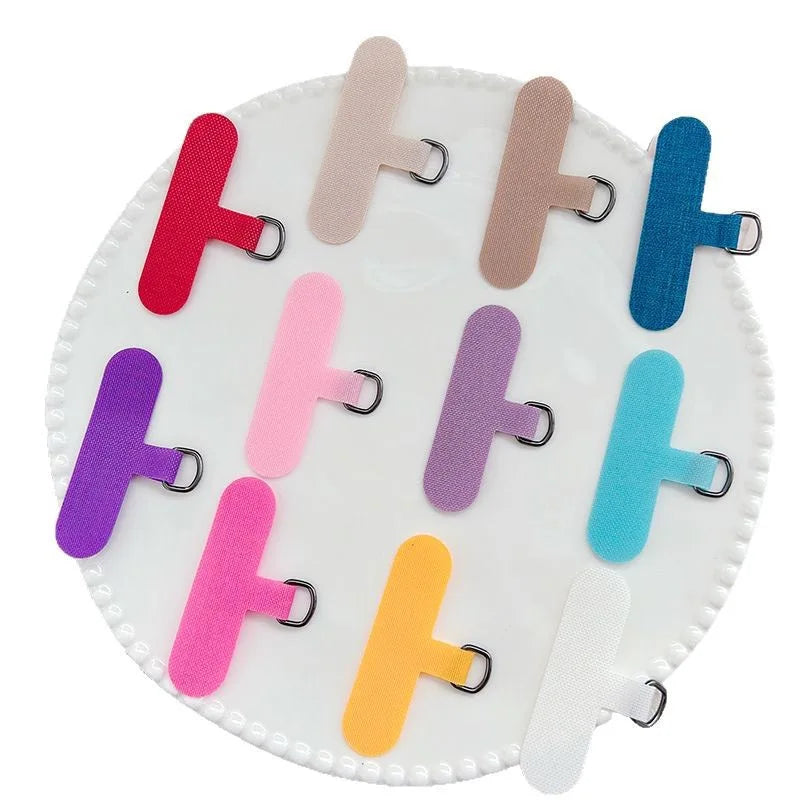 Detachable Phone Lanyard Strap with Metal Ring Clip