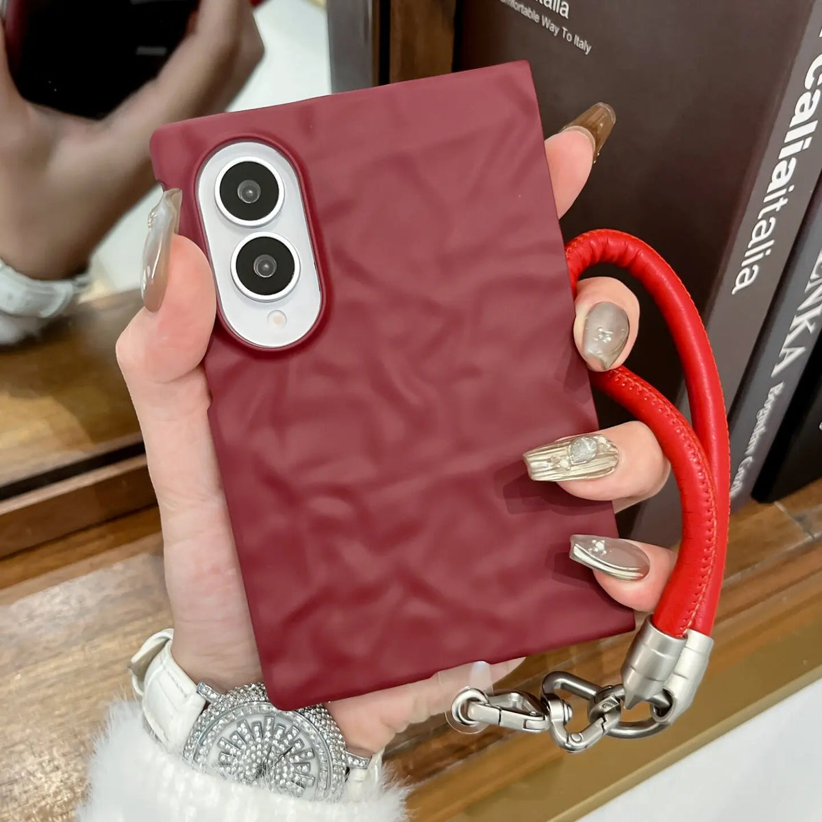 Samsung Galaxy Z Fold Case- Matte Anti-Slip Protective Cover
