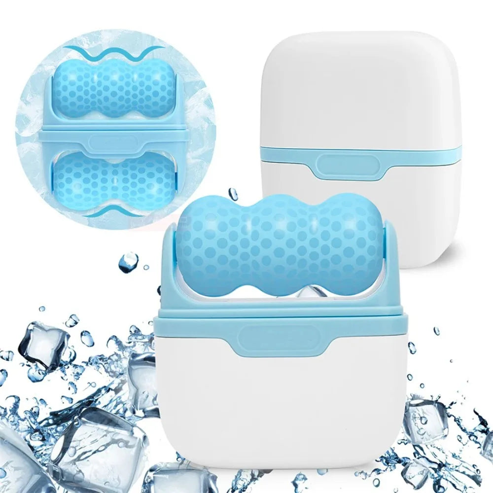 CryoGlow 2-in-1 Facial Ice Roller
