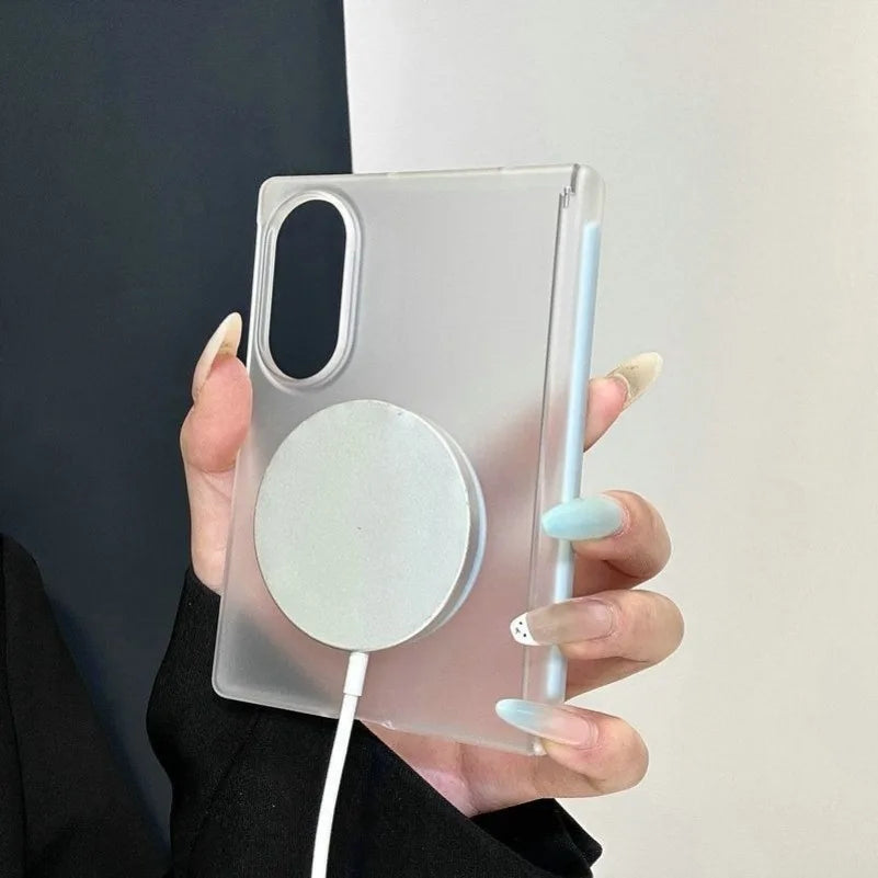 Luxury Matte Frosted Magnetic  Phone Case or Samsung Galaxy Z Fold 8